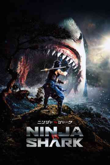 Ninja vs Shark Poster