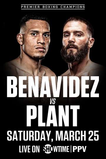 David Benavidez vs. Caleb Plant Poster