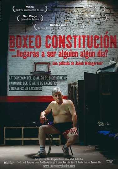 Boxeo Constitución Poster