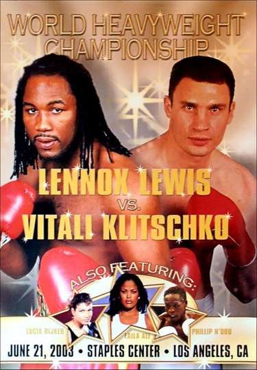 Lennox Lewis vs. Vitali Klitschko Poster