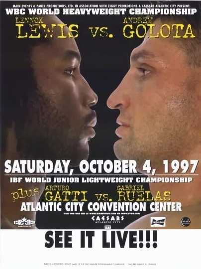 Lennox Lewis vs. Andrew Golota Poster