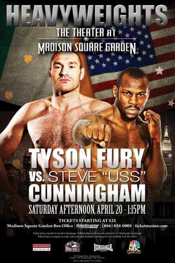 Tyson Fury vs. Steve Cunningham Poster