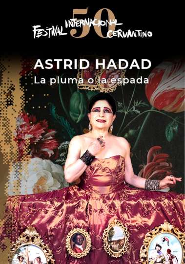 Astrid Hadad en el 50FIC Poster