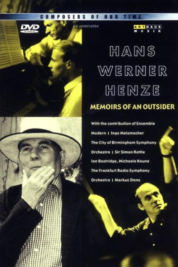 Hans Werner Henze:  Memoirs of an Outsider Poster