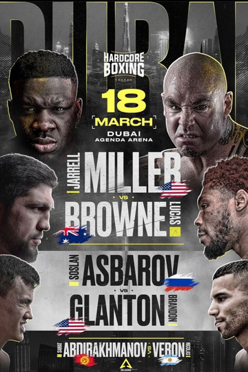 Jarrell Miller vs. Lucas Browne Poster