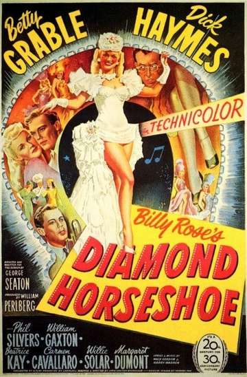 Diamond Horseshoe Poster