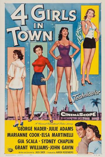 Four Girls in Town Poster