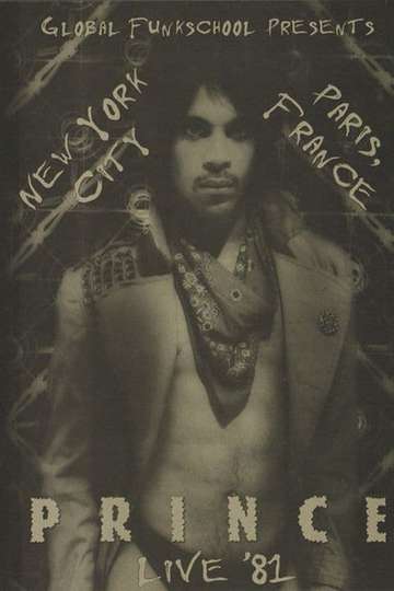 Prince - Dirty Mind New York '81 Poster