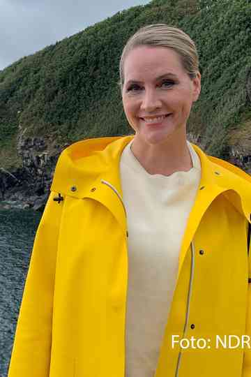 Cornwall - Wilde Küste, grünes Herz Poster