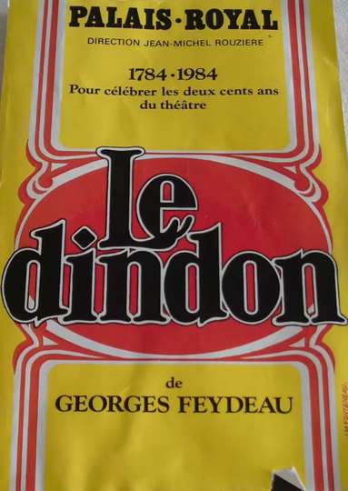 Le Dindon Poster