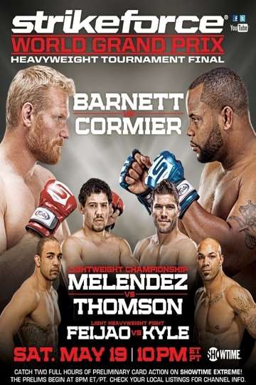 Strikeforce Heavyweight Grand Prix Finals Barnett vs Cormier Poster