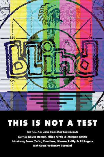 Blind - This Is Not a Test Poster