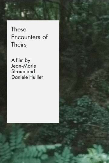These Encounters of Theirs Poster