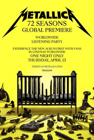 Metallica 72 Seasons  Global Premiere Poster