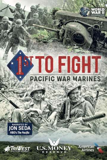1st to Fight: Pacific War Marines Poster