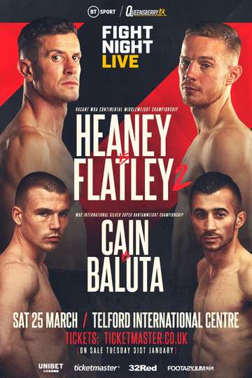 Nathan Heaney vs Jack Flatley II Poster