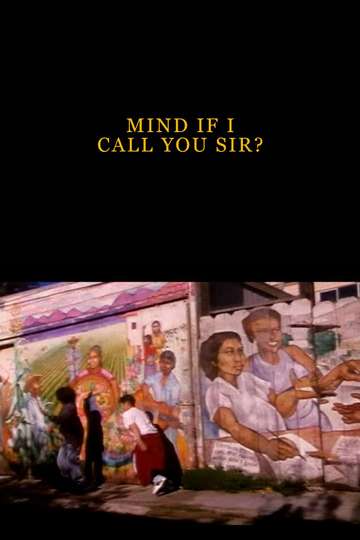 Mind If I Call You Sir Poster