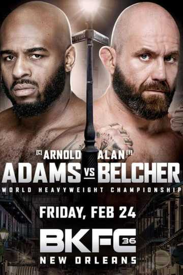 BKFC 36 Adams vs Belcher Poster