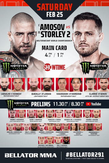 Bellator 291 Amosov vs Storley 2 Poster