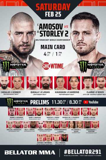 Bellator 291: Amosov vs. Storley 2 Poster