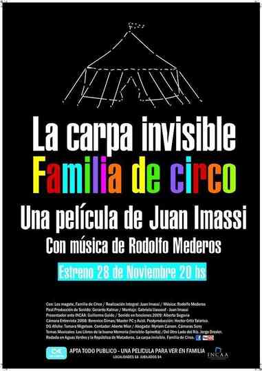 La carpa invisible. Familia de circo Poster