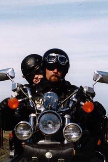 Siggi Valli on a Motorcycle