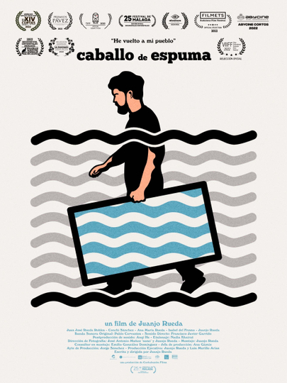 Caballo De Espuma Poster