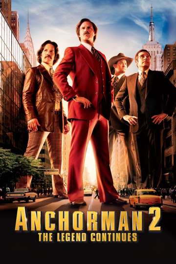 Anchorman 2: The Legend Continues poster