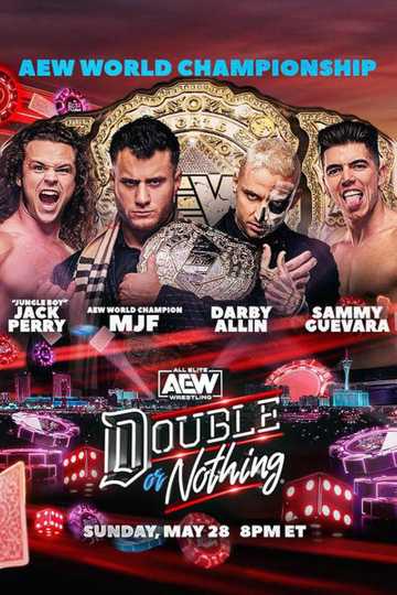 AEW Double or Nothing Poster