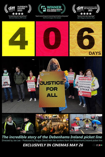 406 Days: The Debenhams Picket Line Poster