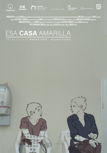 Esa casa amarilla Poster