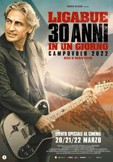 Ligabue – 30 anni in un giorno Poster