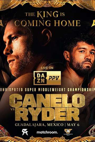 Canelo Alvarez vs. John Ryder Poster