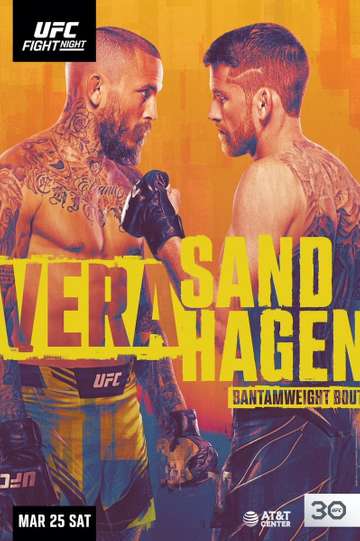 UFC on ESPN 43: Vera vs. Sandhagen Poster