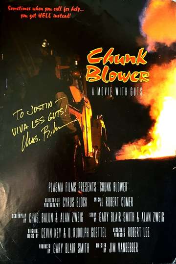 Chunk Blower Poster