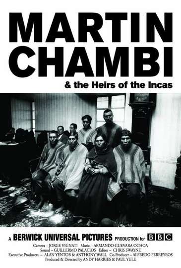 Martín Chambi and the Heirs of the Incas Poster