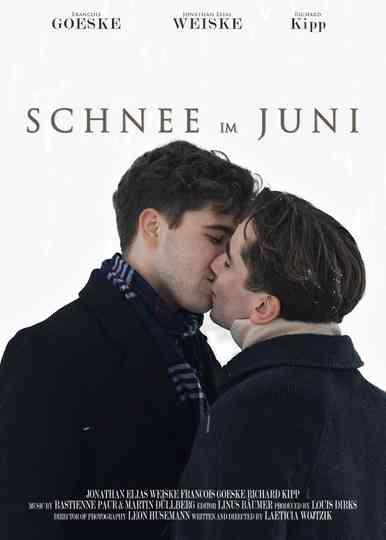Schnee im Juni Poster