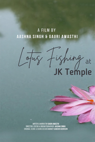 Lotus Fishing at JK Temple Poster