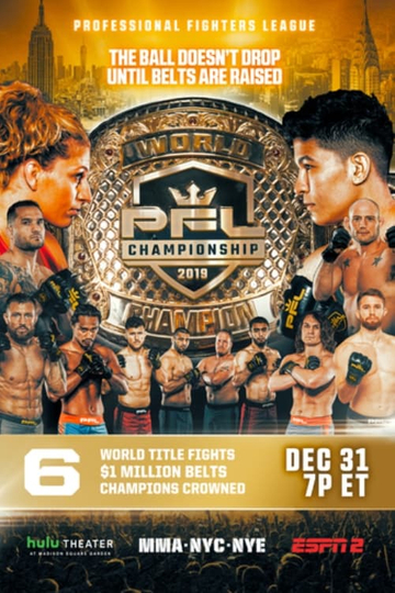 PFL Finals 2019 - PFL 10: Harrison vs Pacheco Poster