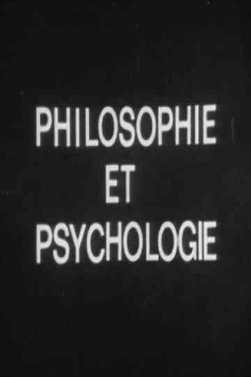 Philosophie et psychologie