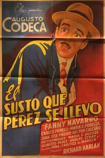 El susto que Pérez se llevó Poster