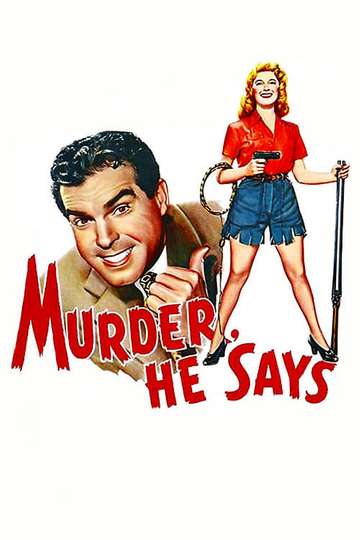 Murder He Says Poster