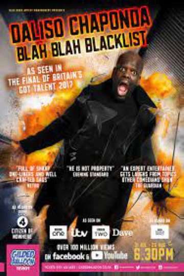 Daliso Chaponda: Blah Blah Blacklist Poster