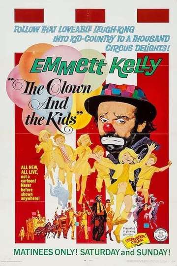 The Clown and the Kids Poster