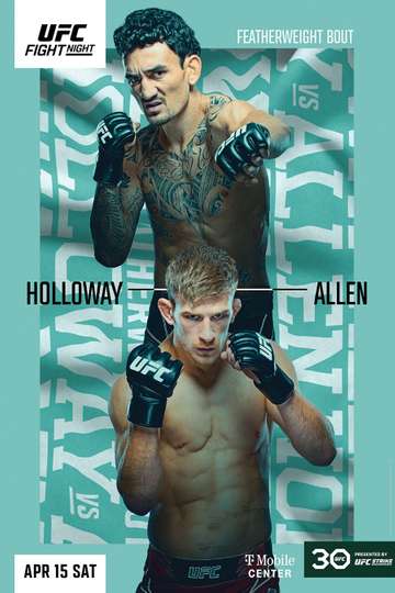 UFC on ESPN 44: Holloway vs. Allen Poster