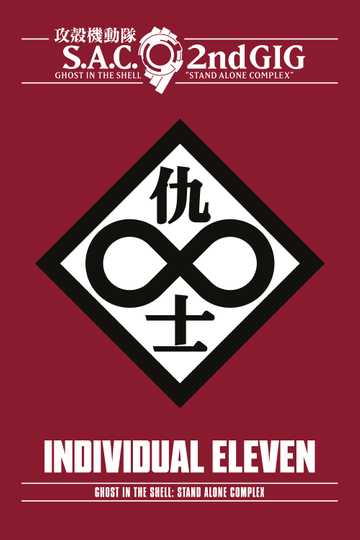 Ghost in the Shell: S.A.C. 2nd GIG β Individual Eleven Poster