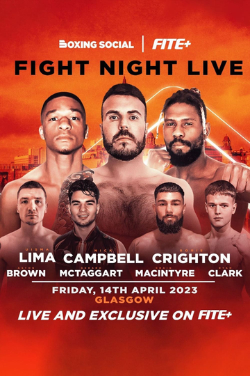 Boxing Social - Fight Night Live Poster