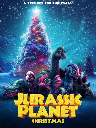 Jurassic Planet Christmas Poster