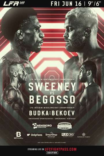 LFA 160: Sweeney vs. Begosso Poster