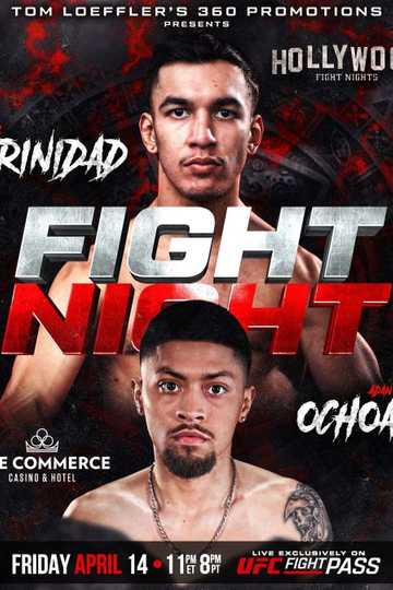 Hollywood Fight Night: Trinidad vs. Ochoa Poster